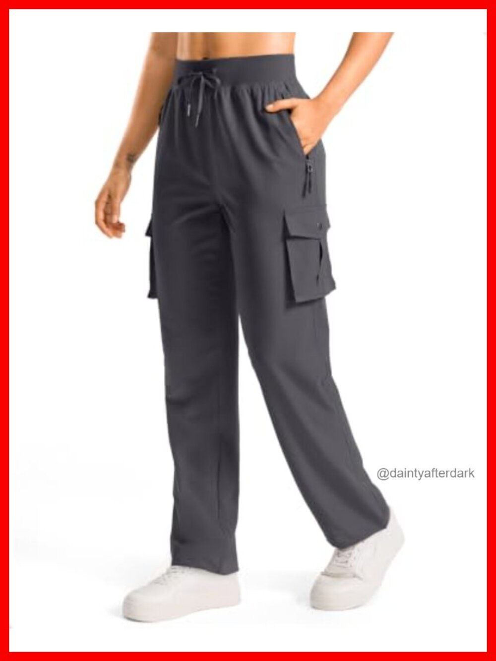 Lightweight Hiking Cargo Pants Quick Dry Travel Safari Outdoor